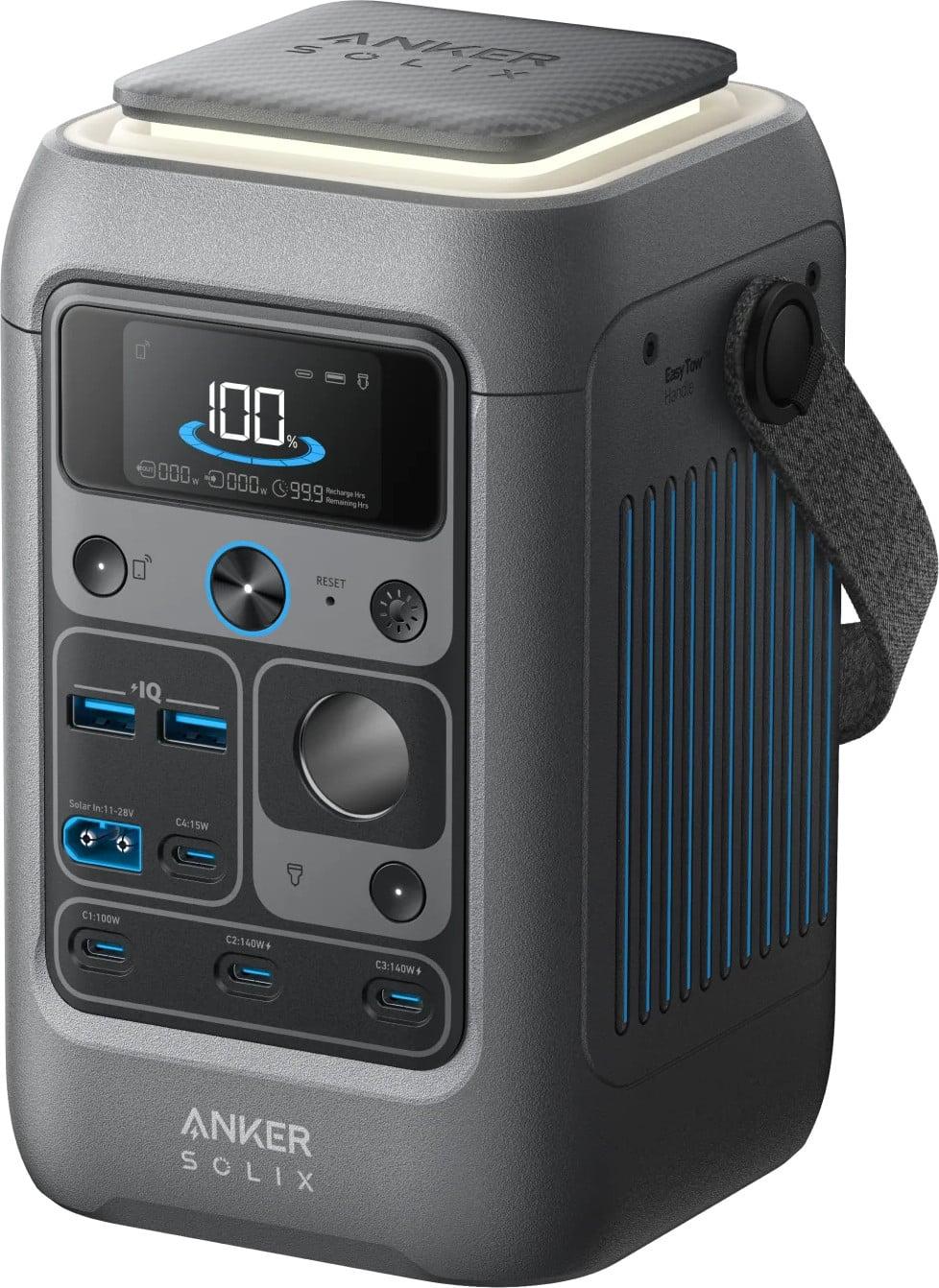 Зарядна станція Anker Solix C300 DC (A17260Z1, A1728311) фото 1