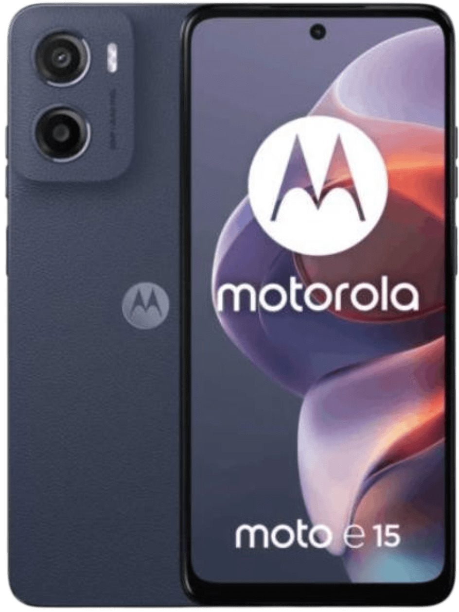 Смартфон Motorola Moto E15 2/64GB Denim Blue (PB6S0021) фото 1