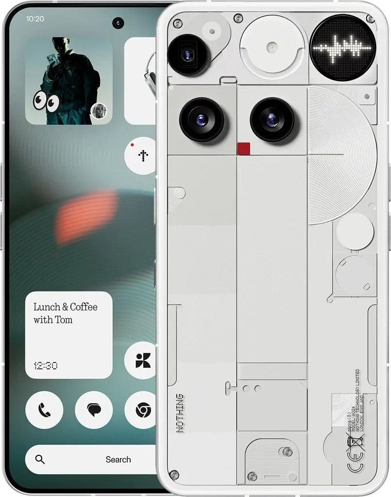 Смартфон Nothing Phone (3) 16/512GB White фото 1