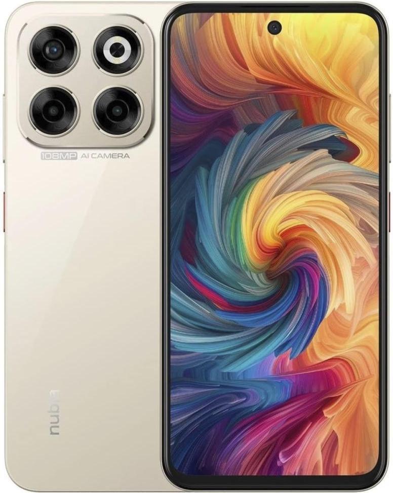 Смартфон ZTE Nubia V70 8/256GB Gold фото 1