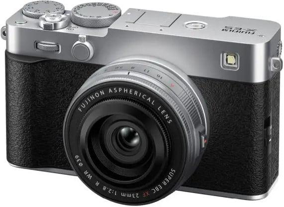 Бездзеркальний фотоапарат Fujifilm X-E5 XF 23mm f/2.8 R WR Silver (16949923) фото 1