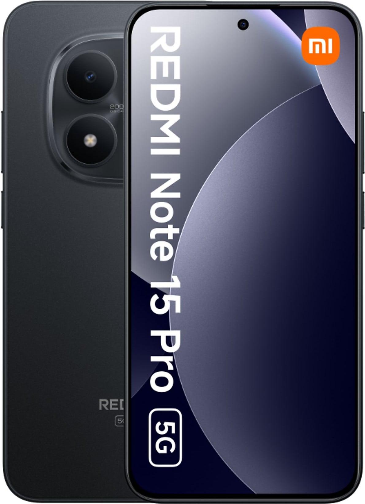 Смартфон Xiaomi Redmi Note 15 Pro 5G 8/256GB Midnight Black фото 1