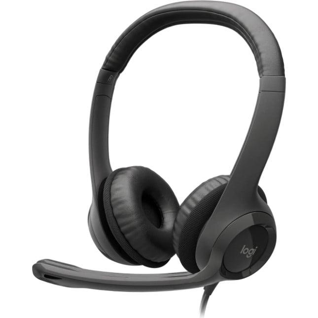 Headphones with microphone Logitech H390 USB Black (981-000406) photo 1