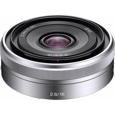 Ширококутний об'єктив Sony E 16mm f/2.8 Silver (SEL16F28) фото 1