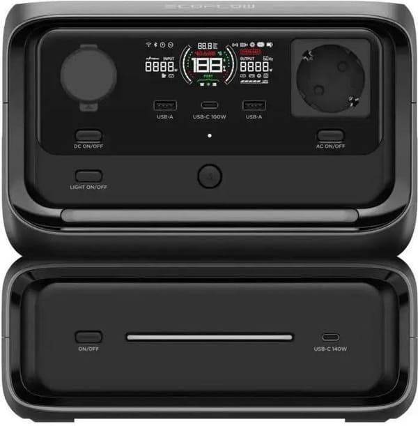 Комплект зарядної станції EcoFlow RIVER 3 Max (EFRIVER3Max-EU-CBOX) фото 1