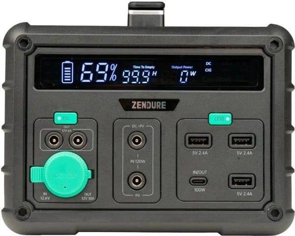 Зарядна станція Zendure SuperBase 600M (ZDSB600M-gy-eu) фото 1