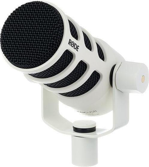 Мікрофон для ПК / для стрімінгу, подкастів Rode PodMic USB White (PODMICUSBW) фото 1