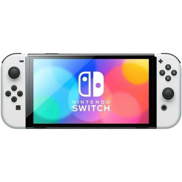 Портативна ігрова приставка Nintendo Switch OLED with White set Joy-Con фото 1
