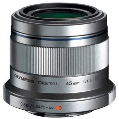 Стандартний об'єктив Olympus ZUIKO DIGITAL 45mm f/1.8 Black (V311030BE000) фото 1