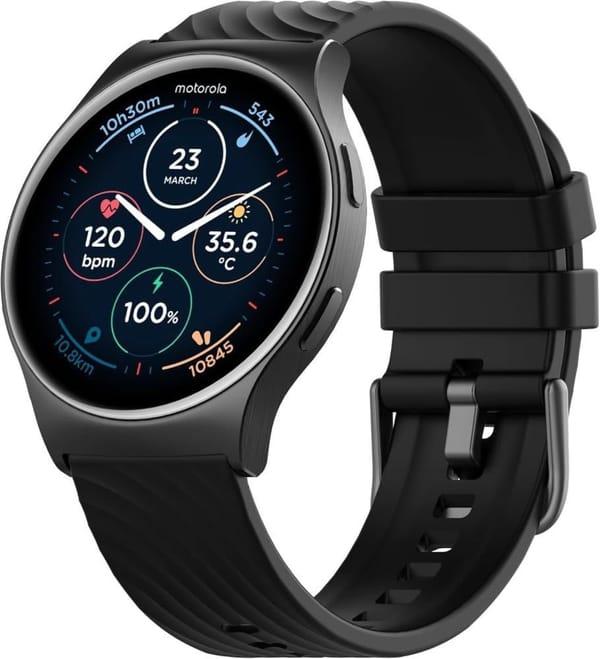 Смарт-годинник Motorola Moto Watch 120 Phantom Black фото 1