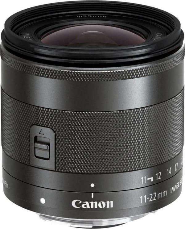 Ширококутний об'єктив Canon EF-M 11-22mm f/4-5.6 IS STM Black (7568B005) фото 1