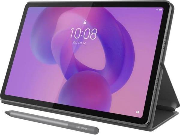 Планшет Lenovo Idea Tab 8/128GB 5G Luna Gray + Case&Pen (ZAFM0065UA) фото 1