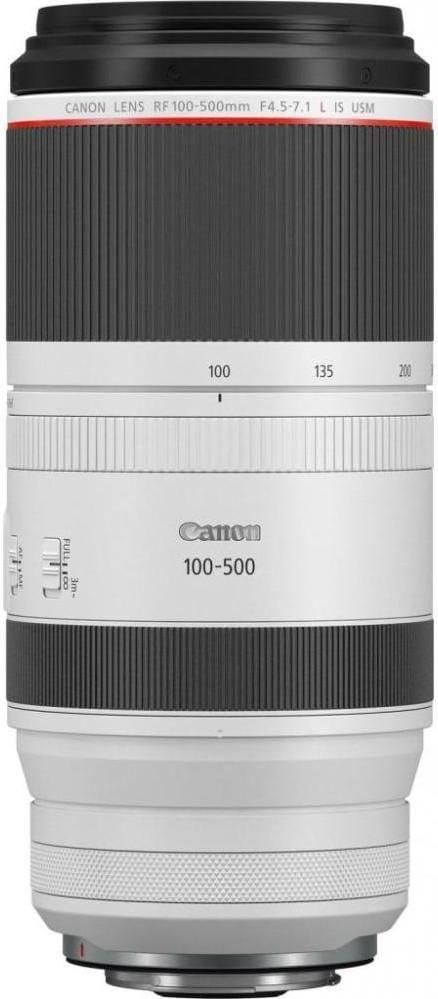 Довгофокусний об'єктив Canon RF 100-500mm f/4.5-7.1L IS USM White (4112C005) фото 1