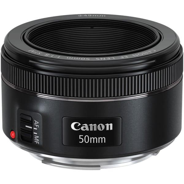 Стандартний об'єктив Canon EF 50mm f/1.8 STM Black (0570C005) фото 1