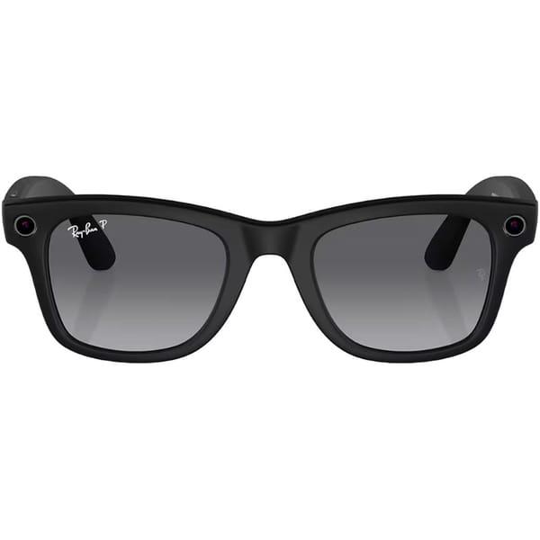 Смарт-очки Ray-Ban Смарт-очки Meta Wayfarer Matte Black Frame Graphite Lenses (RW4006 601ST3 50-22) фото 1