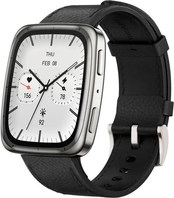 Смарт-годинники Amazfit Active 2 Black Leather (W2440GL3N) фото 2