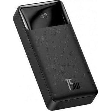 Внешний аккумулятор (павербанк) Baseus Bipow Digital Display Powerbank 15W 30000mAh Black (PPDML-K01, PPBD050201) фото 2