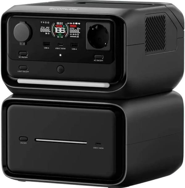 Комплект зарядної станції EcoFlow RIVER 3 Max Plus (EFRIVER3MaxPlus-EU-CBOX) фото 1