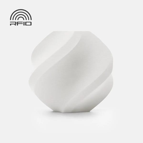 Філамент з котушкою Bambu Lab PLA Matte 1kg Ivory White (11100) фото 1