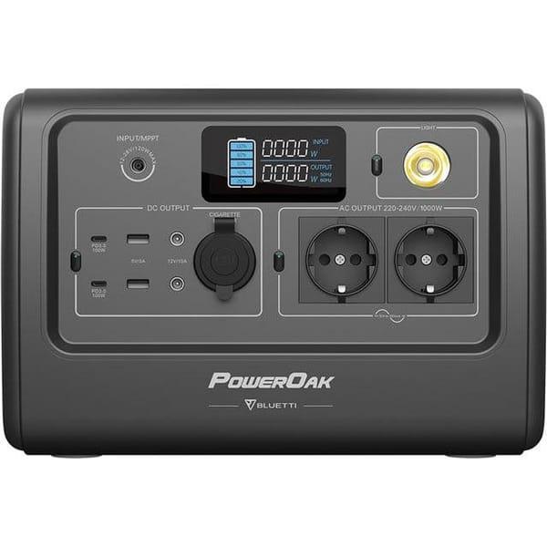 Зарядна станція BLUETTI PowerOak EB70 Portable Power Station 1000W 716Wh фото 1
