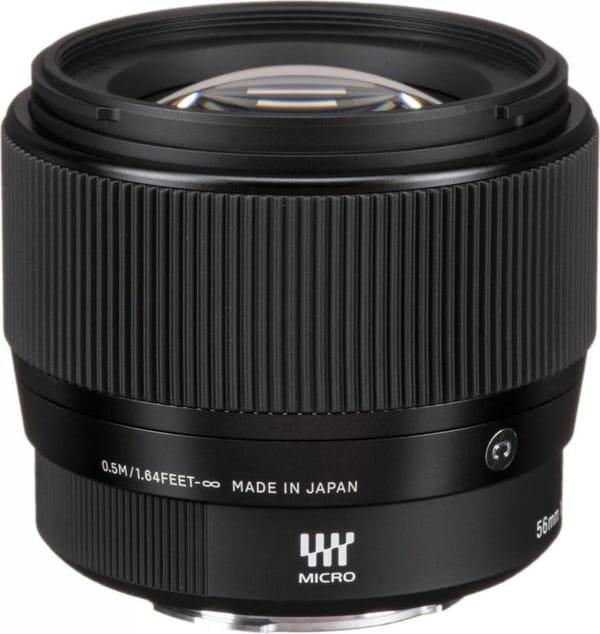 Стандартний об'єктив Sigma AF 56mm f/1.4 DC DN фото 1