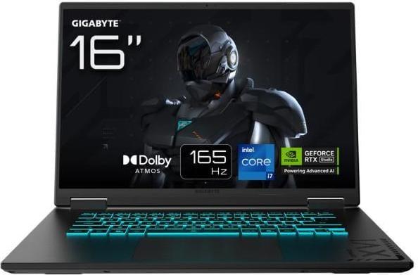 GIGABYTE Gaming A16 CTH Black Steel (CTHI3UA894SD) laptop photo 1
