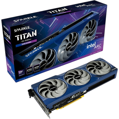 Відеокарта Sparkle Intel Arc B580 TITAN OC (SB580T-12GOC) фото 1