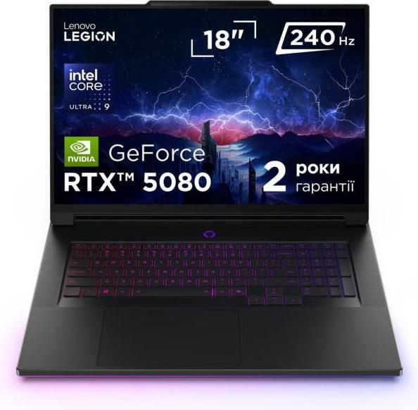 Ноутбук Lenovo Legion 9 18IAX10 Eclipse Black (83EY005CRA) фото 1