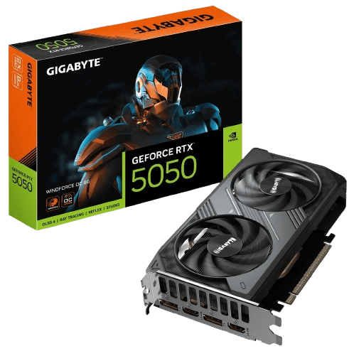 Відеокарта GIGABYTE GeForce RTX 5050 WINDFORCE OC 8G (GV-N5050WF2OC-8GD) фото 1